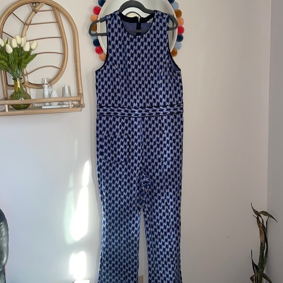 *NWT Maeve by Anthropologie Ponte Wide-Leg Jumpsuit - Picture 3 of 10